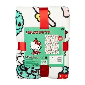 Hello Kitty Kids Silky Soft Plush Throw, 50 x 70 NEW